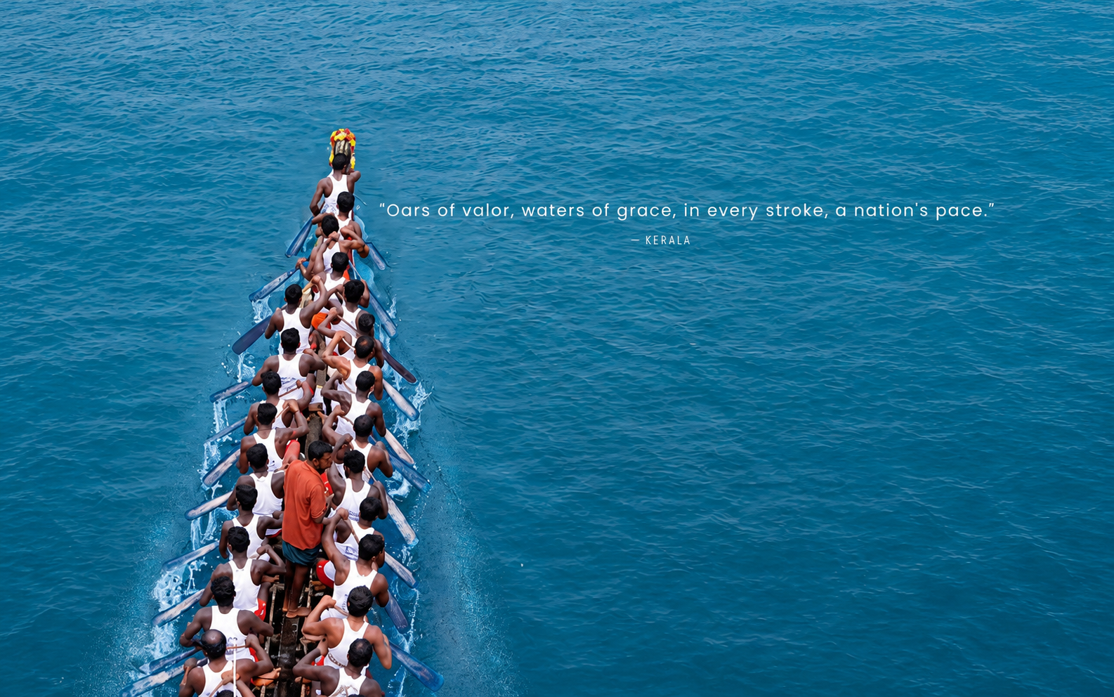 Chundan Vallam snake boat — Nehru Trophy Boat Race, Kerala